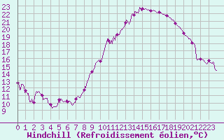 Courbe du refroidissement olien pour Cognac (16)