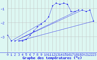 Courbe de tempratures pour Neuhaus A. R.