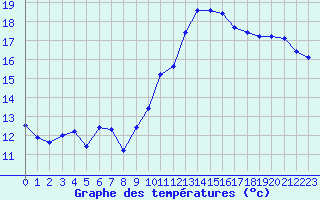 Courbe de tempratures pour Jan (Esp)