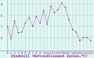 Courbe du refroidissement olien pour Cognac (16)