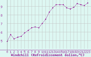 Courbe du refroidissement olien pour Cognac (16)