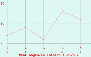 Courbe de la force du vent pour Neuquen Aerodrome