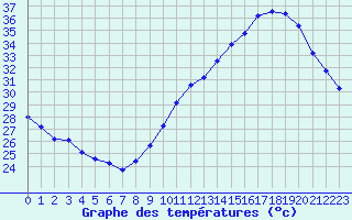 Courbe de tempratures pour Jan (Esp)