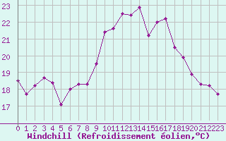 Courbe du refroidissement olien pour Sainte-Marie-du-Mont (50)