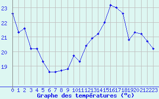 Courbe de tempratures pour Jan (Esp)