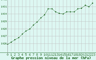 Courbe de la pression atmosphrique pour Amur (79)