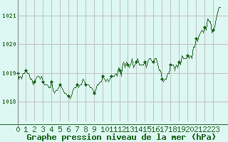 Courbe de la pression atmosphrique pour Vialas (Nojaret Haut) (48)