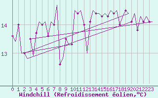 Courbe du refroidissement olien pour Platform L9-ff-1 Sea