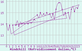 Courbe du refroidissement olien pour Platform A12-cpp Sea