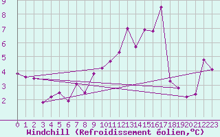 Courbe du refroidissement olien pour Cornus (12)