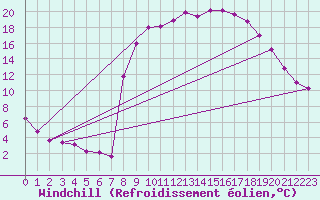 Courbe du refroidissement olien pour Cornus (12)