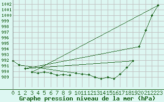 Courbe de la pression atmosphrique pour Neu Ulrichstein