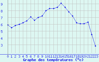 Courbe de tempratures pour Pleyber-Christ (29)