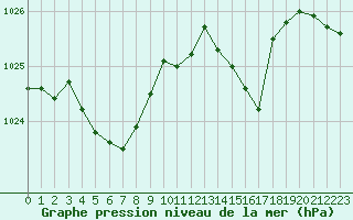 Courbe de la pression atmosphrique pour Leucate (11)